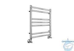 Полотенцесушитель водяной Aquatek Оберон П7 500х600 хром (нижнее подключение)