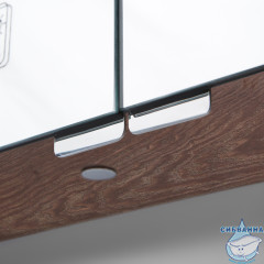 Зеркало-шкаф AM.PM Sensation 100 орех