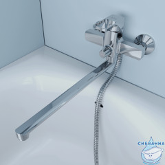 Смеситель для ванны Iddis Bild BILSB00i10WA (хром)