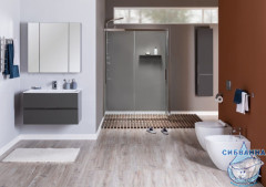 Зеркало-шкаф Aquanet Алвита 90 серый антрацит