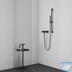 Встраиваемый смеситель для душа Ravak Espirit X070280 (черный матовый)