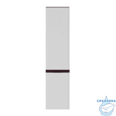 Шкаф пенал Am.Pm Bliss 34 L венге/белый глянец