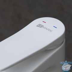 Смеситель для раковины Lemark Bronx LM3706MW (белый матовый)