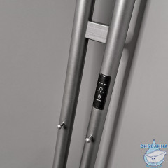 Полотенцесушитель электрический Indigo Style (с таймером) 10х120 графит (с возможностью скрытого подключения, подключение R/L)