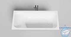 Ванна из искусственного камня Salini Orlando Kit 170x75 (материал sapirit, белый глянцевый)