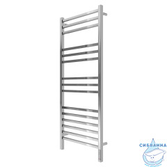Полотенцесушитель электрический Terminus Ватикан П15 50х130 (хром) (с возможностью скрытого подключения, подключение справа)