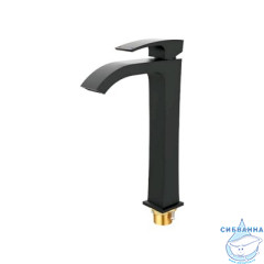 Смеситель для раковины Gappo G1007-86 (черный матовый)