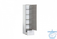 Пенал подвесной Aquanet Верона 40 белый 176672