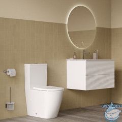 Унитаз-компакт безободковый с системой смыва Торнадо, Slide, IDDIS, SLIRDSEi24