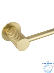 Полотенцесушитель электрический  Wonzon&Woghand München 53х78 WW-A355-BG (с возможностью скрытого подключения, подключение универсальное) (брашированное золото)