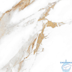 GT60600103MR Плитка грес глаз. Calacatta Royal_GT Белый 60*60 _ 1 \43,2