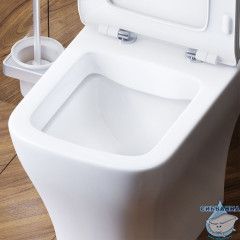 Унитаз напольный безободковый Damixa Titan с бачком и сиденьем Soft Close (микролифт) DX78C8600SC