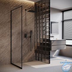 Душевая система Iddis Slide 1 режим SLIBL02i67 (черный матовый)