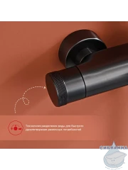 Душевая система Raglo 230 1 режим R32.24.09 (графит)