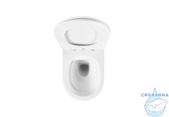 Унитаз подвесной безободковый Aquatek Европа AQ1901-00 (с сиденьем Soft Close (микролифт)