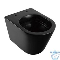 Унитаз подвесной Abber Bequem AC1102MB с сиденьем Soft Close (микролифт)