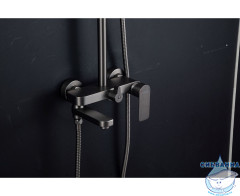 Душевая система Gappo G2448-9 230 1 режим (оружейная сталь)