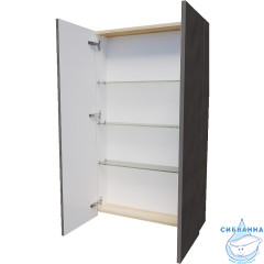 Пенал зеркальный 1Marka  Gaula 60П черный