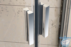 Душевое ограждение Ravak Blix BLRV2K 120х80 профиль профиль сатин, стекло матовое (без поддона)