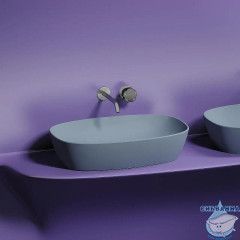  Раковина на столешницу 60 см Ceramicanova Element CN6049MHL (голубой)