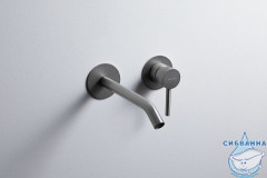 Смеситель для раковины встраиваемый Allen Brau Priority 296335 (никель)