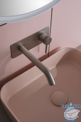 Смеситель для раковины встраиваемый Allen Brau Priority 265354 (никель)