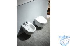 Унитаз подвесной безободковый Aquatek Европа AQ1900-00 (с сиденьем Soft Close (микролифт)