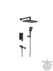 Душевая система Raglo 340 1 режим R01.27.06 (черный матовый)