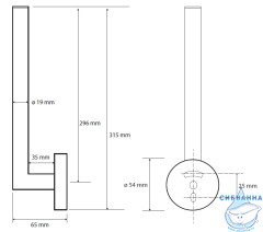 Держатель для туалетной бумаги Bemeta Omega 104112142