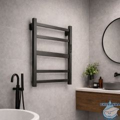 Полотенцесушитель электрический Calypso Ares П5 50х55 (оружейная сталь)