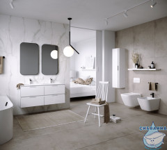 Пенал Aqwella Accent белый