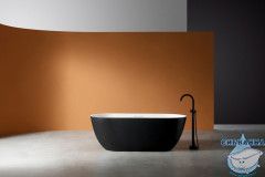 Ванна из искусственного камня ABBER Frankfurt 170x75 AM9941BW