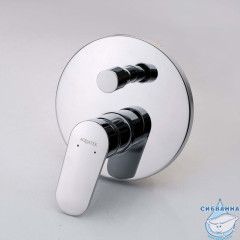 Встраиваемый смеситель для ванны Aquatek Ника AQ1846CR (2 режима) (хром)