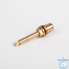 Кран-букса для горячей воды, керамика, 180, 20 зубцов, G1/2", h=87 мм, IDDIS, 998CR870SMH