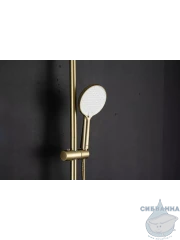 Душевая система Gappo G2406-3 250 1 режим (сатин золотой)