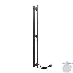 Полотенцесушитель электрический Indigo Style (с таймером) 10х120 оружейная сталь (с возможностью скрытого подключения, подключение R/L)