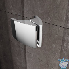 Душевое ограждение Ravak Pivot PSKK3-100 профиль белый, стекло прозрачное 376AA101Z1 (без поддона)