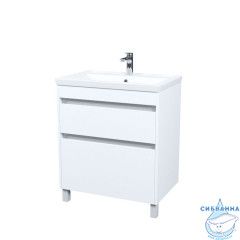 Тумба с умывальником, напольная, 70 см, белый, Zodiac X, IDDIS, ZDX70WFi95K подходит умыв. 4077000i28