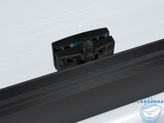 Душевое ограждение ABBER Schwarzer Diamant AG30120BH-S85B 120x85 профиль черный, стекло  прозрачное (без поддона)