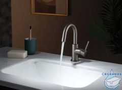 Смеситель для раковины Aquatek Европа AQ1307BGM (оружейная сталь)