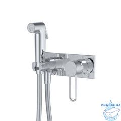 Встраиваемый смеситель с гигиеническим душем Iddis Duna DUNSBV0i08 (хром)