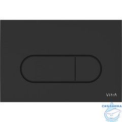  Кнопка смыва VitrA  Root Round 740-2211 черный матовый