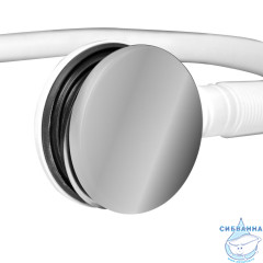 Слив-перелив для ванн Calypso CS0837CA  (хром)