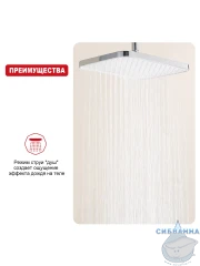 Верхний душ Raglo 320 R451.51 (хром)