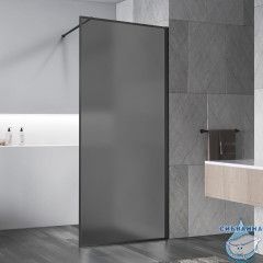 Walk-in Vincea Walk In HS 90 профиль черный, стекло тонированное VSW-1HP900GFB