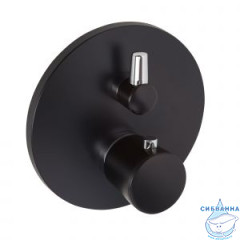 Встраиваемый смеситель для ванны Kludi Balance 528308775 (черный)