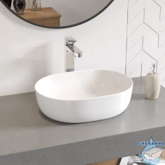 Раковина на столешницу 49 см Koller Pool Round RN-0485-WB