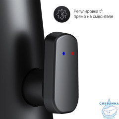Смеситель для раковины AM.PM Inspire V2.0 TouchReel F50A02322 (черный матовый)