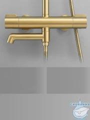 Душевая система Calypso CS2620-3 250 1 режим (золото матовое)
