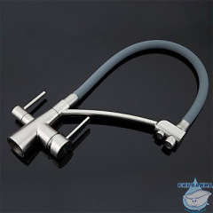 Смеситель для кухни Gappo G4398 (сатин)